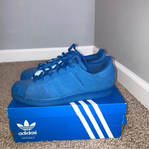 Adidas Originals AQ4169 Blue Big Kids Size 6.5 - Picture 9 of 10